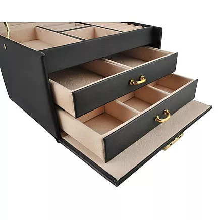Jewelry box/case - black