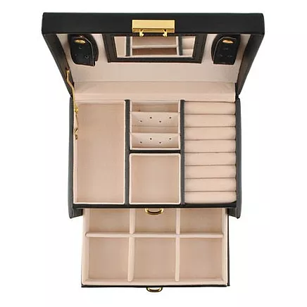 Jewelry box/case - black