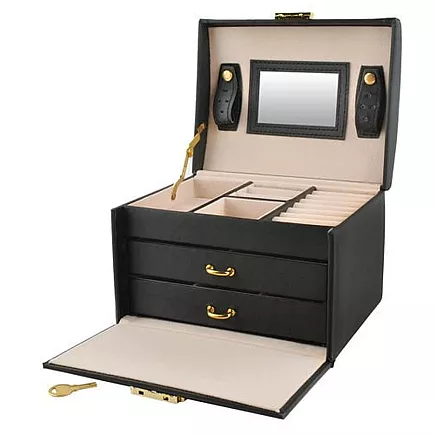 Jewelry box/case - black