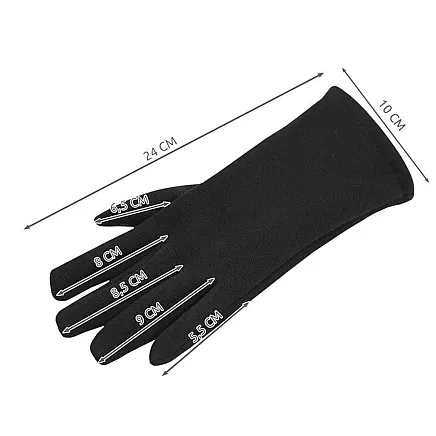 Cimdi Skārienjūtīgam Ekrānam, melni - Capacitive Touch Screen Gloves for iPhone, Samsung...