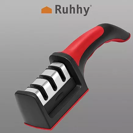 3-ступенчатая эргономичная точилка для быстрых ножей - компактный и эффективный инструмент для обновления лезвий
