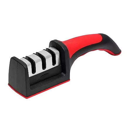 3-ступенчатая эргономичная точилка для быстрых ножей - компактный и эффективный инструмент для обновления лезвий