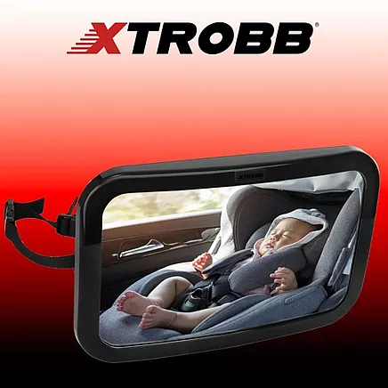 Aizmugurējā sēdekļa spogulis bērna novērošanai automašīnā