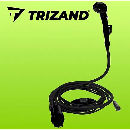 Pārnēsājama kempinga duša TRIZAND ar 12V sūkni