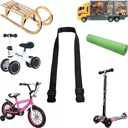 Balance bike strap