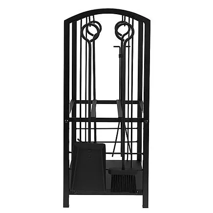 Wood stand with accessories PK011