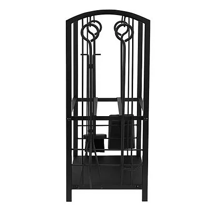 Wood stand with accessories PK011