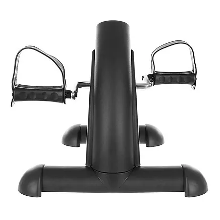 Kompakts Pārnēsājams Kāju un Roku Velotrenažieris ar Displeju, Melns