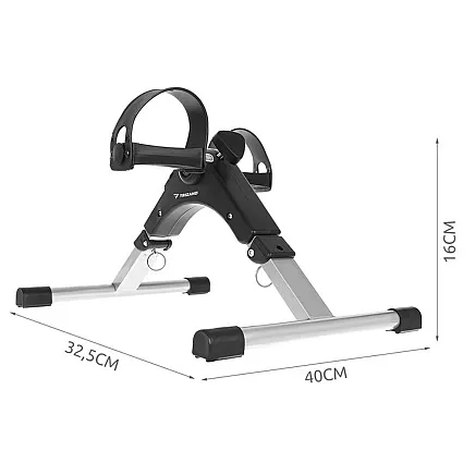 Kompakts pārnēsājams kāju un roku velotrenažieris, rehabilitācijas velosipēds ar...