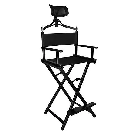 Aluminum Makeup Chair with Headrest