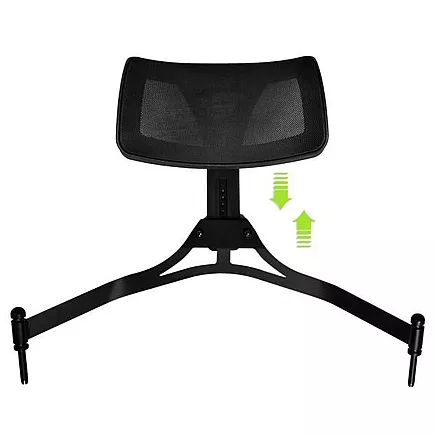 Aluminum Makeup Chair with Headrest