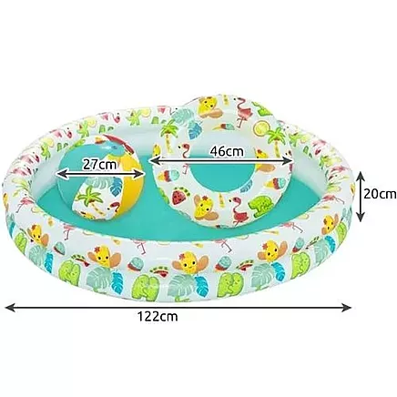 Inflatable pool 3in1 for children BESTWAY 51124