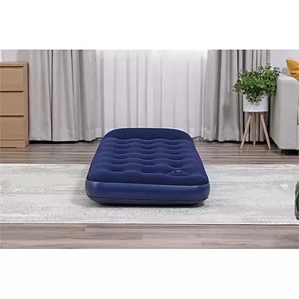 Bestway 67223 piepūšamais matracis ar iebūvētu sūkni, 185x76x22 cm, tumši zils