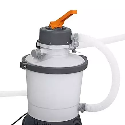 Lieljaudas smilšu filtrēšanas baseina sūknis 3028L/H ar 360 grādu rotējošu vārstu un uzlabotu ūdens attīrīšanas funkciju, izturīgs un viegli lietojams