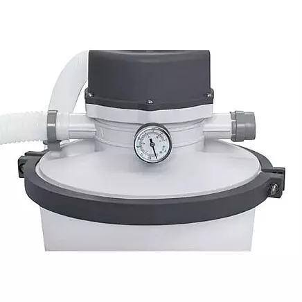 Lieljaudas smilšu filtrēšanas baseina sūknis 3028L/H ar 360 grādu rotējošu vārstu un uzlabotu ūdens attīrīšanas funkciju, izturīgs un viegli lietojams