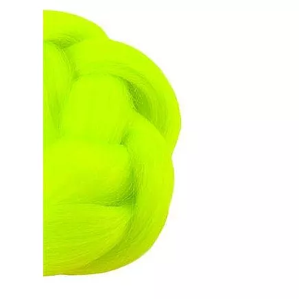 Kanekalons Sintētiskās Afro Bizes Frizūrām 60cm, Neona