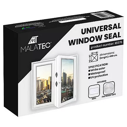 Window seal for portable air conditioner