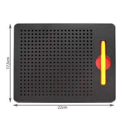 Board + magnetic balls + stylus with magnet