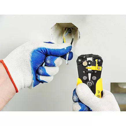 Automātiskais izolācijas noņēmējs 3-in-1 Bigstren, dzelteni melns