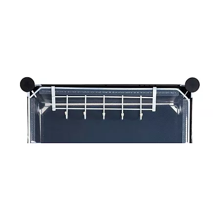 Простая сборка модульной стойки для обуви: компактная многоуровневая полка с открывающейся дверцей и прозрачным дизайном