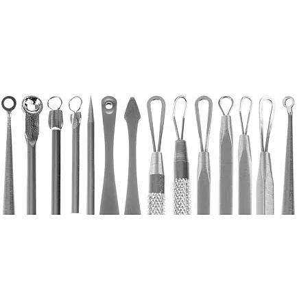 Blackhead Removal Spoons - Set of 7