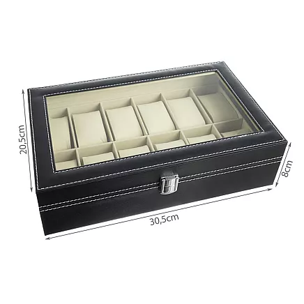 Watch organizer 12 compartments