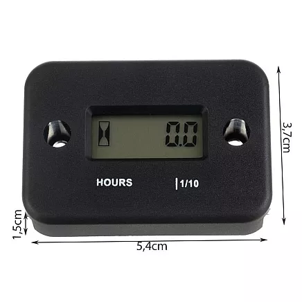 Engine operating hours counter