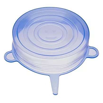 Silicone lids - set of 6