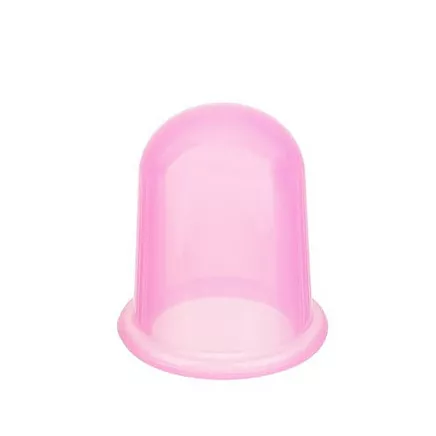 Chinese silicone cups with massager - set