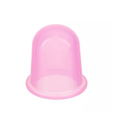 Chinese silicone cups with massager - set