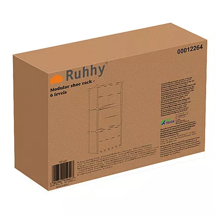 3-модульный стеллаж для обуви с прозрачными дверцами, простой сборкой и возможностью настройки для оптимальной организации пространства в доме