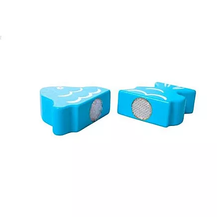 Wooden chopping vegetables in a bucket