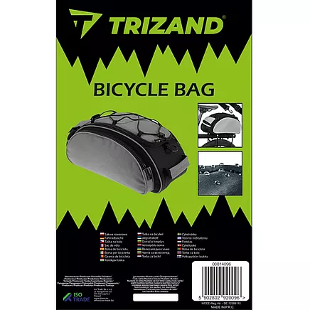 Universāla velosipēda rāmja soma ar atstarotājiem SR14096