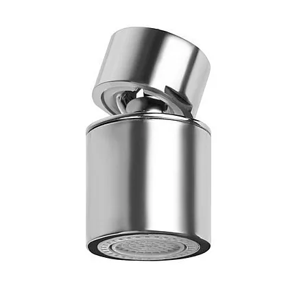 Grozāms jaucējkrāna ūdens aerators ar 2 strūklām, M22