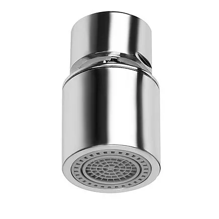 Grozāms jaucējkrāna ūdens aerators ar 2 strūklām, M22