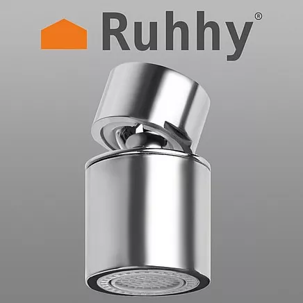 Grozāms jaucējkrāna ūdens aerators ar 2 strūklām, M22