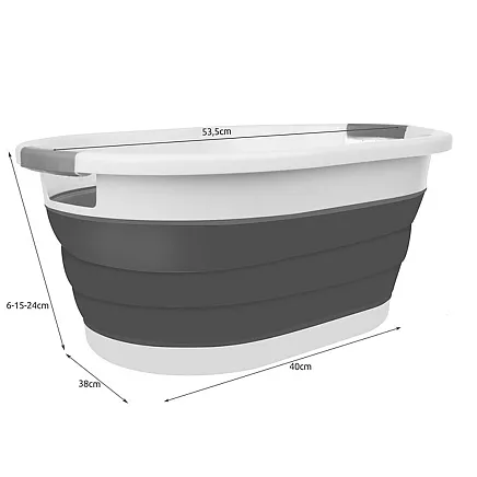Bowl - foldable laundry basket
