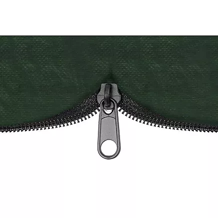 Прочный всесезонный чехол для больших садовых качелей - универсальный полиэтиленовый материал, устойчивый к ультрафиолету и непогоде, с надежными замками, 215x150x145 см, зеленый