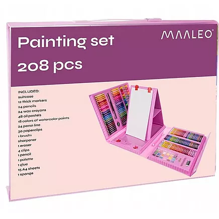 Bērnu Gleznošanas Zīmēšanas Piederumu (zīmuļi, flomasteri, krītiņi, krāsas)...