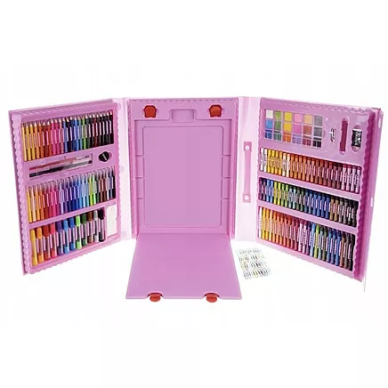 Bērnu Gleznošanas Zīmēšanas Piederumu (zīmuļi, flomasteri, krītiņi, krāsas)...