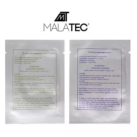Премиальные картриджи для увлажнителя воздуха с лавандой и эвкалиптом - повышенная влажность воздуха и ароматерапия для снятия стресса