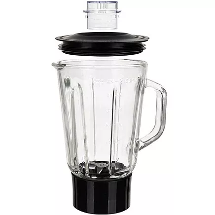 Planetārais virtuves kombains ar blenderi, 6.2 l, 2200 W, melns