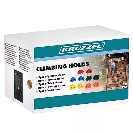 Безопасные и прочные 10-секционные погодоустойчивые скалодромы с легкой сборкой - универсальное, нескользящее детское оборудование для игр на открытом воздухе