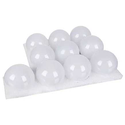 LED spoguļa lampiņas kosmētikas galdam, 10 gab.