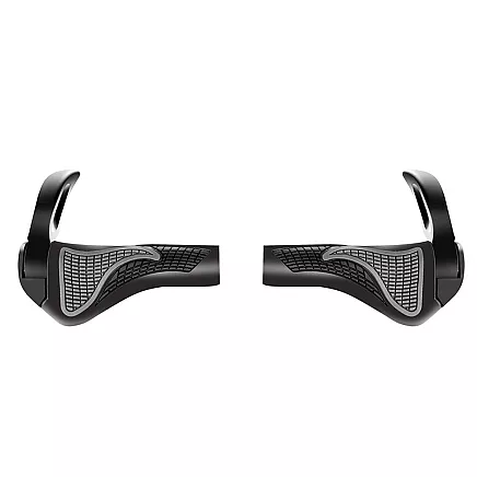 Ergonomiski pretslīdes rokturi velo stūrei drošai un ērtai braukšanai