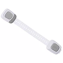 Drošības slēdzene ledusskapju skapjiem, regulēšana, pelēka