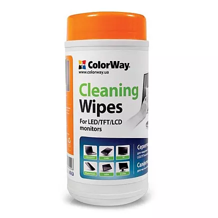 COLORWAY Cleaning wipes for LCD monitors/ Televisions/ Notebooks