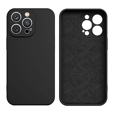 Silicone case for Samsung Galaxy A55 - black