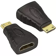 HDMI sieviete - mini HDMI vīrietis adapteris