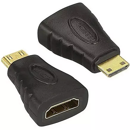 HDMI sieviete - mini HDMI vīrietis adapteris